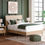 Thumbnail: Cielden Wood Panel Bed