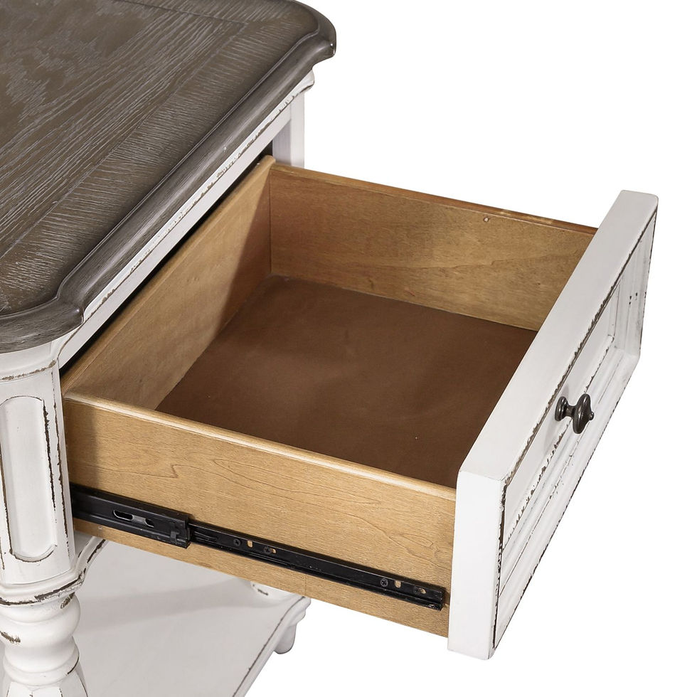 Thumbnail: Magnolia Manor Leg Nightstand