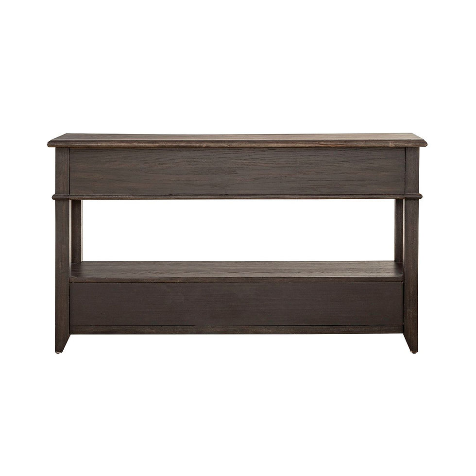 Thumbnail: Mill Creek Peppercorn 2-Drawer Sofa Table