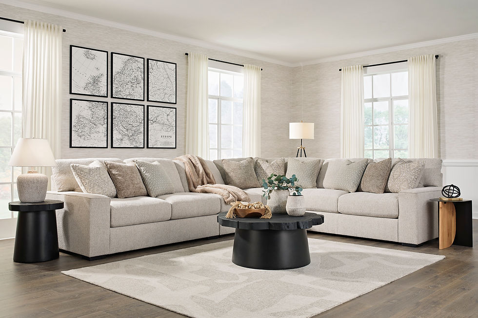 Ballyton Sand 4-PC Sectional