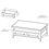 Thumbnail: Town Pine 4-Drawer Cocktail Table