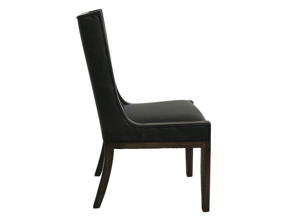 Thumbnail: Black Balam Black Upholstered Chair