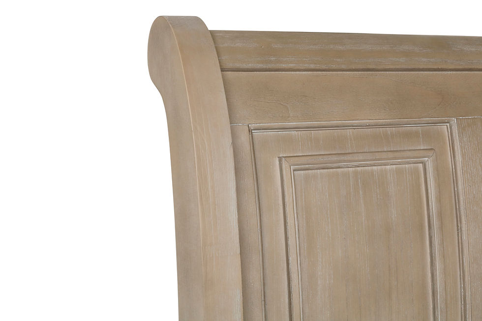 Thumbnail: Allegra Vintage Driftwood Queen Bed