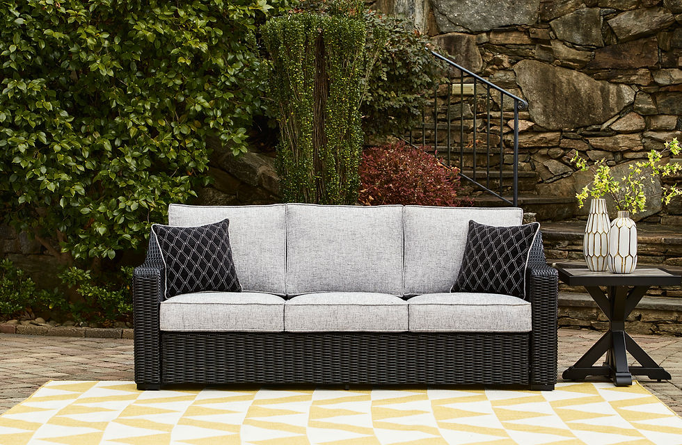 Beachcroft Black Sofa w/ Cushion