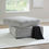 Thumbnail: Casselbury Cement Ottoman w/ Storage