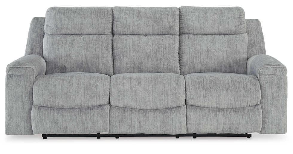 Thumbnail: Buntington Pewter Reclining Sofa