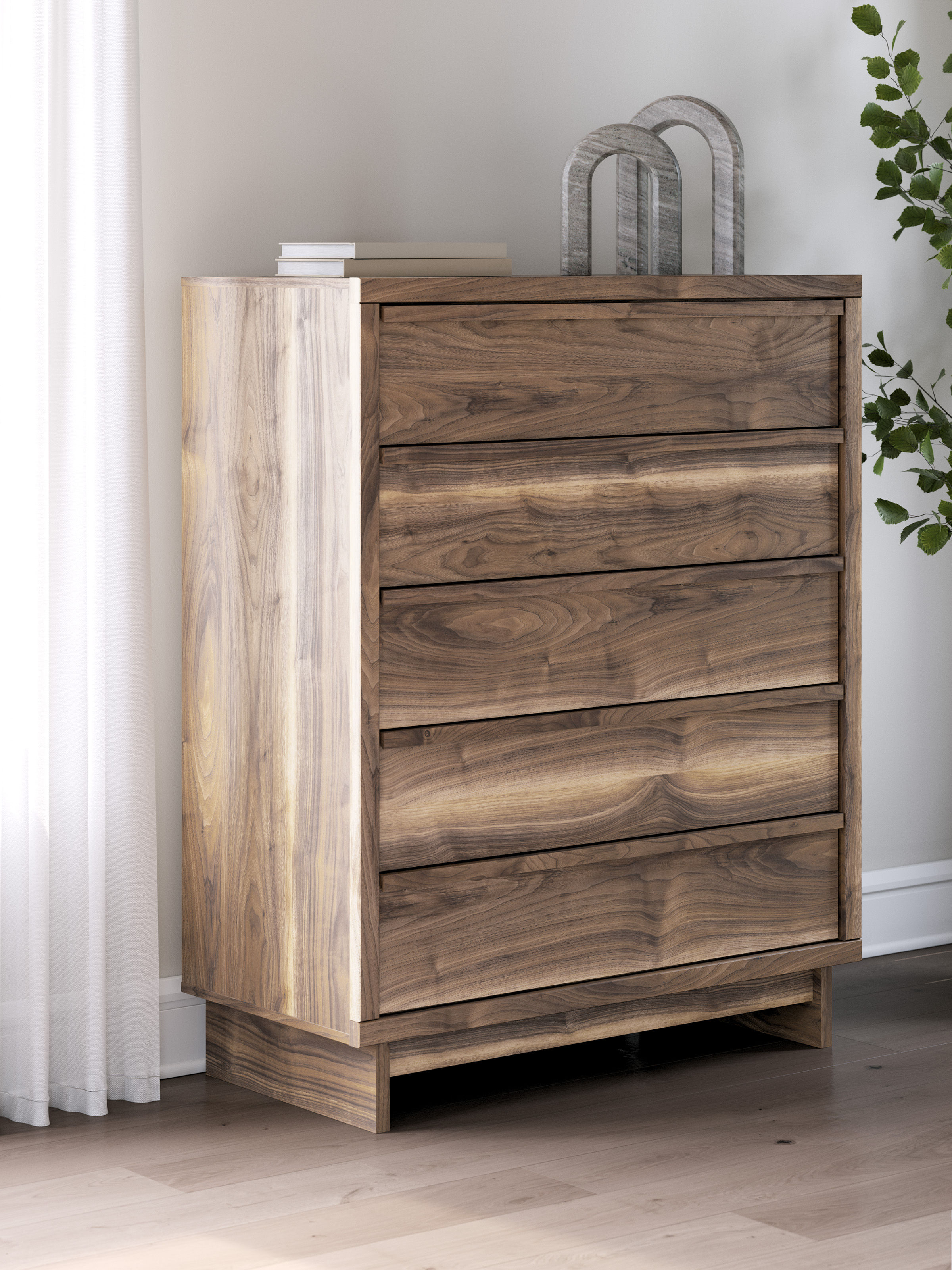 Chirason 5-Drawer Wide Chest