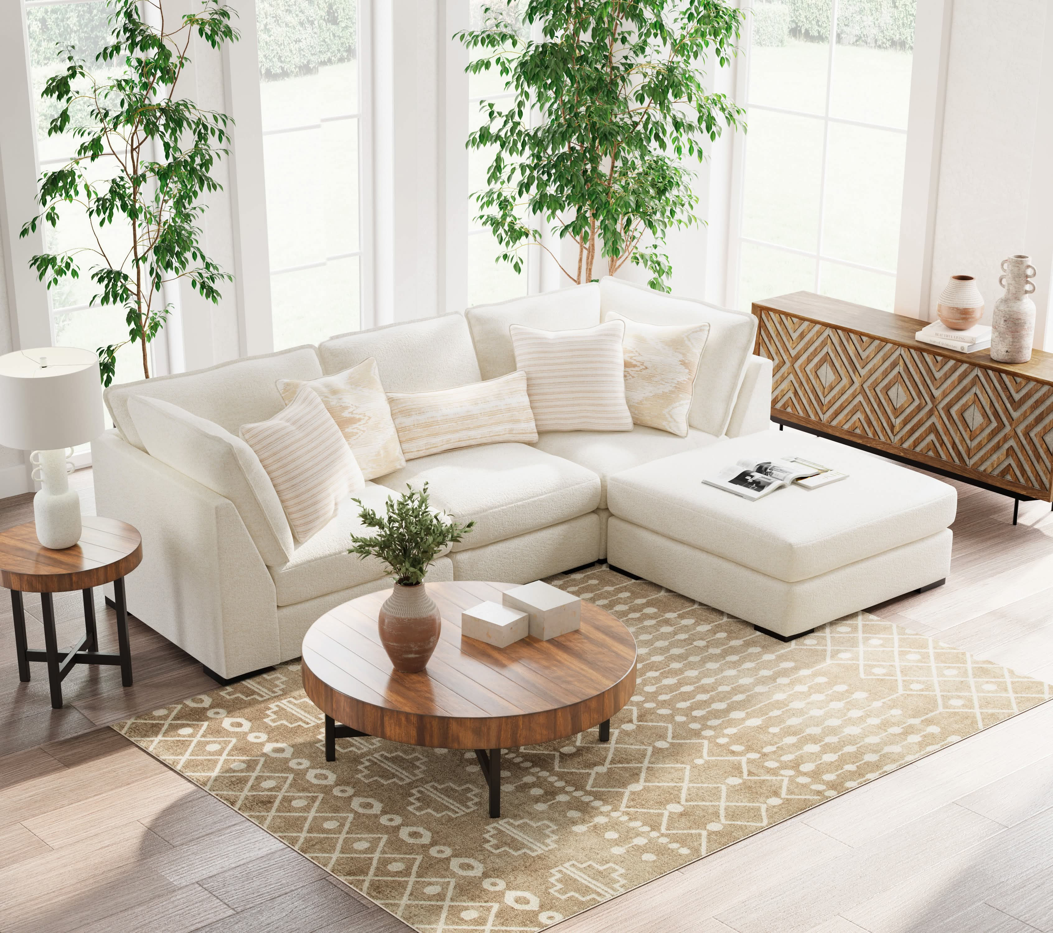 Donelson Creek 4-PC Sectional