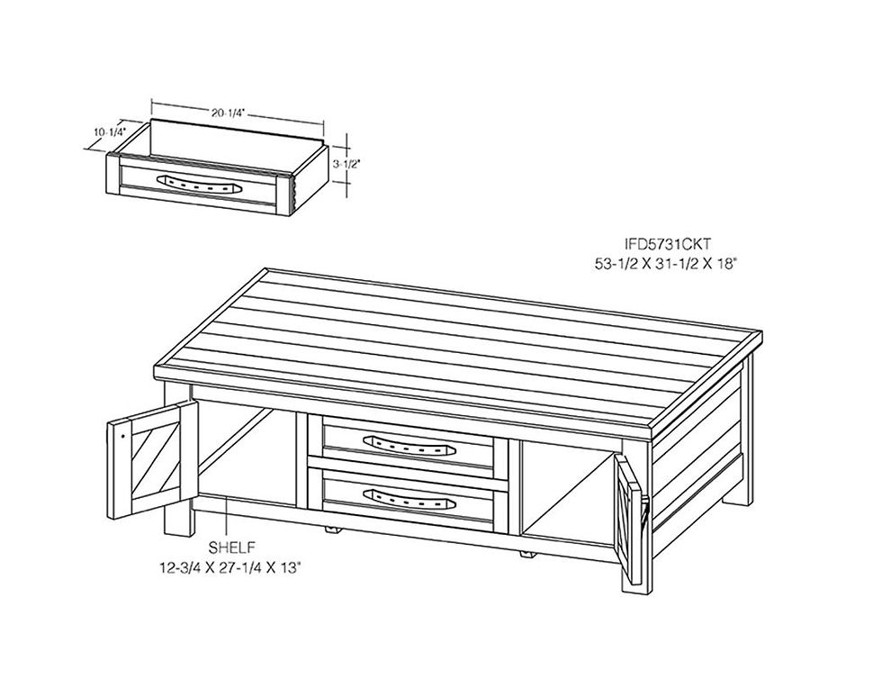 Thumbnail: Dutton Cocktail Table