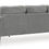 Thumbnail: Hazela Charcoal Sofa Chaise