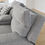 Thumbnail: Biscoe Pewter Power Reclining Loveseat