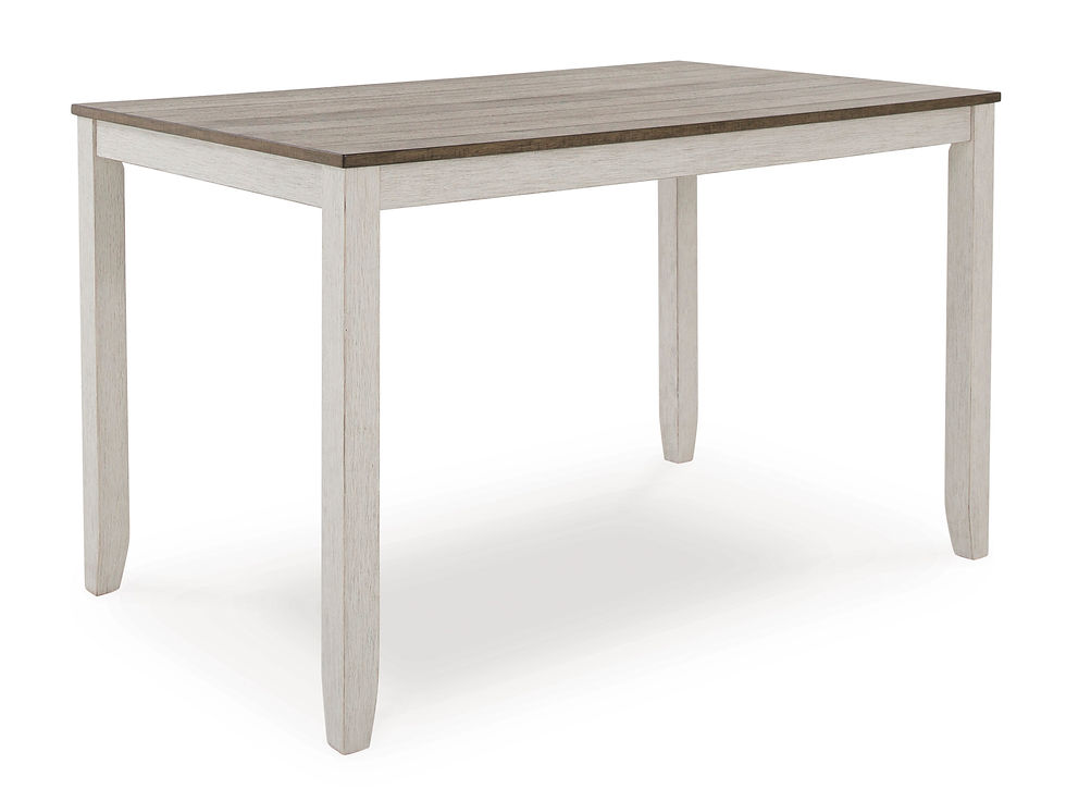 Thumbnail: Skempton Two-Tone Counter Table & 6 Barstools