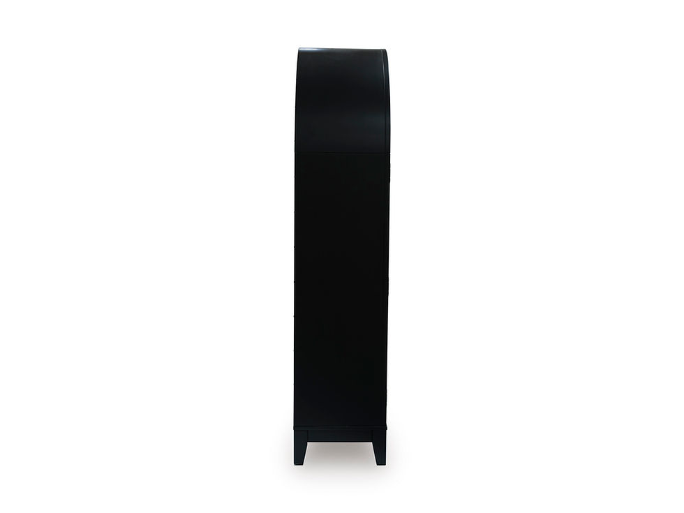 Thumbnail: Dagandale Accent Black Cabinet