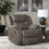 Thumbnail: First Base Gunmetal Recliner