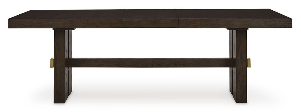 Thumbnail: Burkhaus Dining Table & 4 Dining Chairs