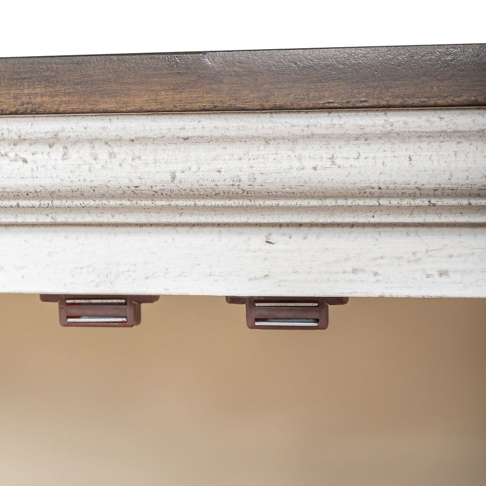 Thumbnail: Westridge Antique White 3-Door Cabinet