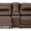 Thumbnail: Dunleith Chocolate Leather 3-PC Power Reclining Loveseat w/ Console
