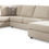 Thumbnail: Edenfield Stone RAF 3-PC Sectional w/ Chaise