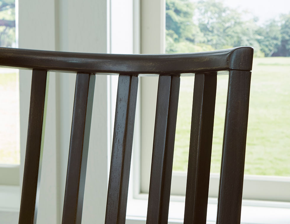Thumbnail: Galliden Black Upholstered Dining Side Chairs