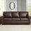 Thumbnail: Colleton Dark Brown Leather Sofa