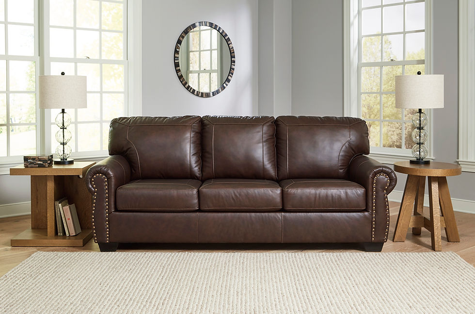 Colleton Dark Brown Leather Sofa