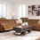 Thumbnail: Temmpton 5-Piece Power Reclining Sectional