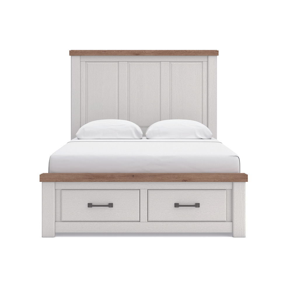 Thumbnail: Savonport Queen Panel Storage Bed