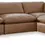 Thumbnail: Emilia Caramel 4-PC Leather Sectional