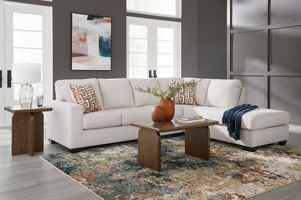 Aviemore Stone 2-PC Sectional w/ Chaise