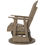 Thumbnail: Hyland Wave Driftwood Swivel Glider Chair