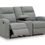 Thumbnail: Gauntlet Sterling Reclining Loveseat w/ Storage