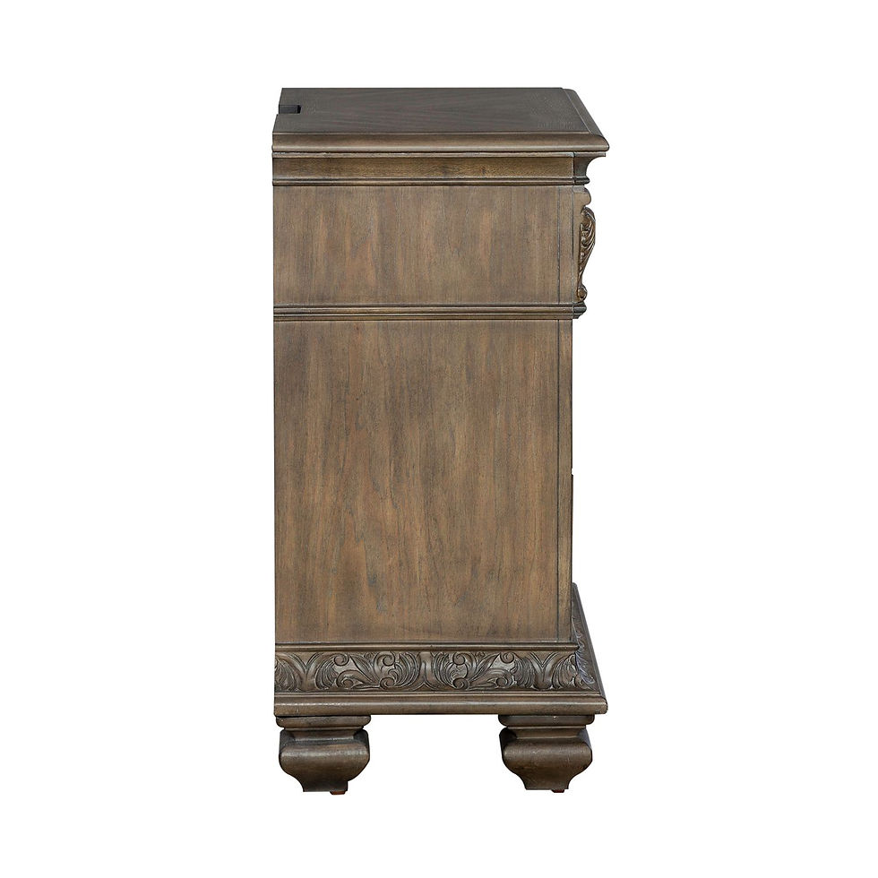 Thumbnail: Carlisle Court Bedside Chest w/ Charging Station