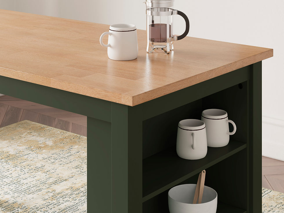 Thumbnail: Gesthaven Storage Counter Table & 4 Barstools