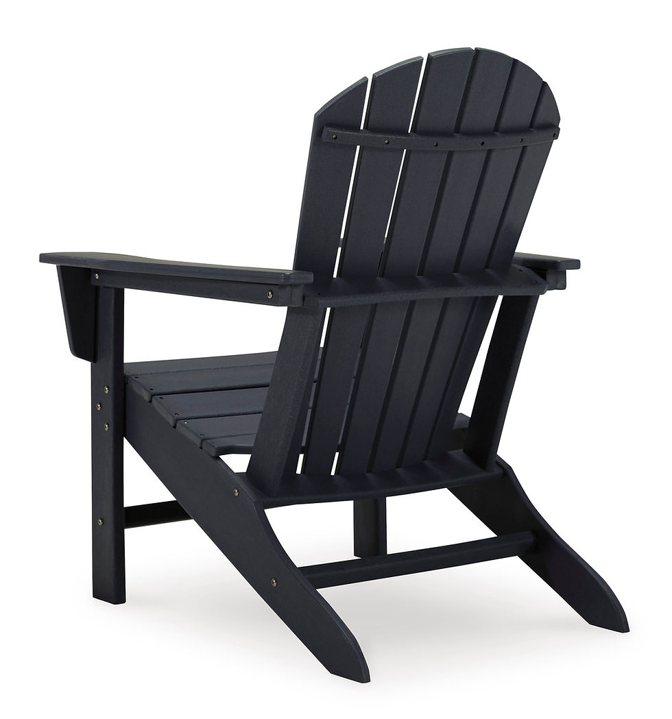 Thumbnail: Sundown Treasure Black Adirondack Chair