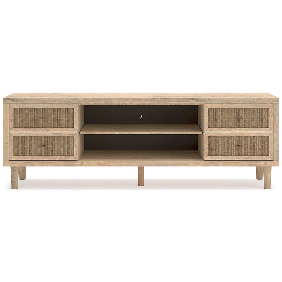 Thumbnail: Cielden XL 72” Two-Tone TV Stand