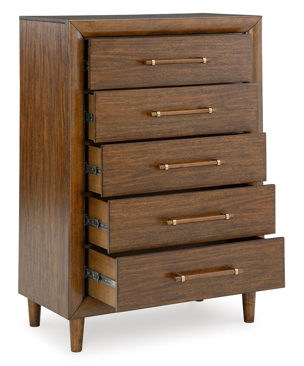 Thumbnail: Lyncott Brown Chest of Drawers