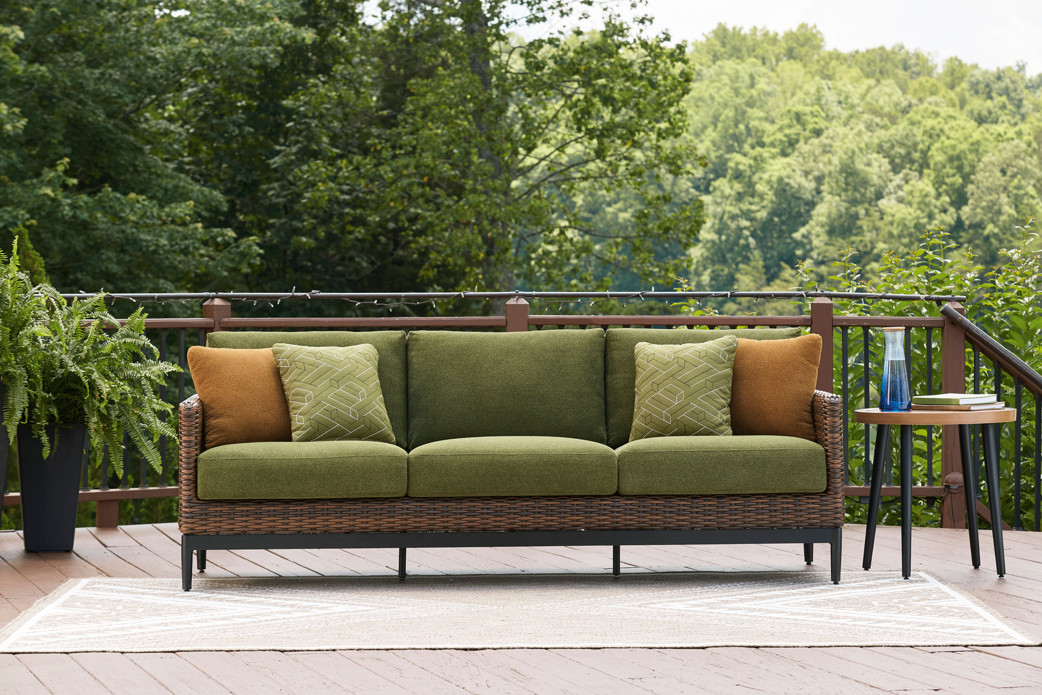 Horizon Hall Outdoor Sofa w/ Cushion