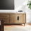 Thumbnail: Roanhowe XL 85” Brown TV Stand