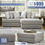 Thumbnail: Avaliyah Ash 2-PC Sectional w/Chaise