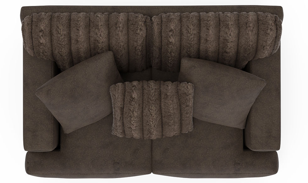 Thumbnail: Eagan Chocolate Loveseat
