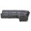 Thumbnail: Cooper Blue Gray 6-PC Power Reclining Sectional w/ P3 & ZG