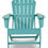 Thumbnail: Sundown Teal Adirondack Chairs w/ Table