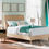 Thumbnail: Cielden Wood Panel Bed