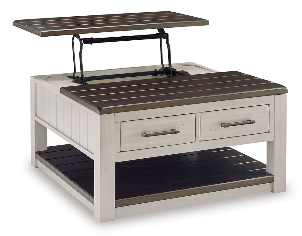 Thumbnail: Darborn Gray/Brown Lift-Top Coffee Table