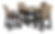 Fairen Trail Counter Table & 4 Barstools