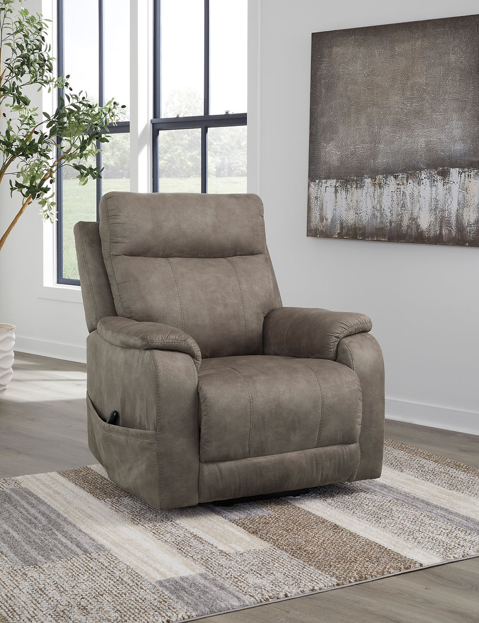 Crestmeade Fossil Power Lift Recliner