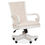 Thumbnail: Bronwyn Alabaster White Swivel Chair