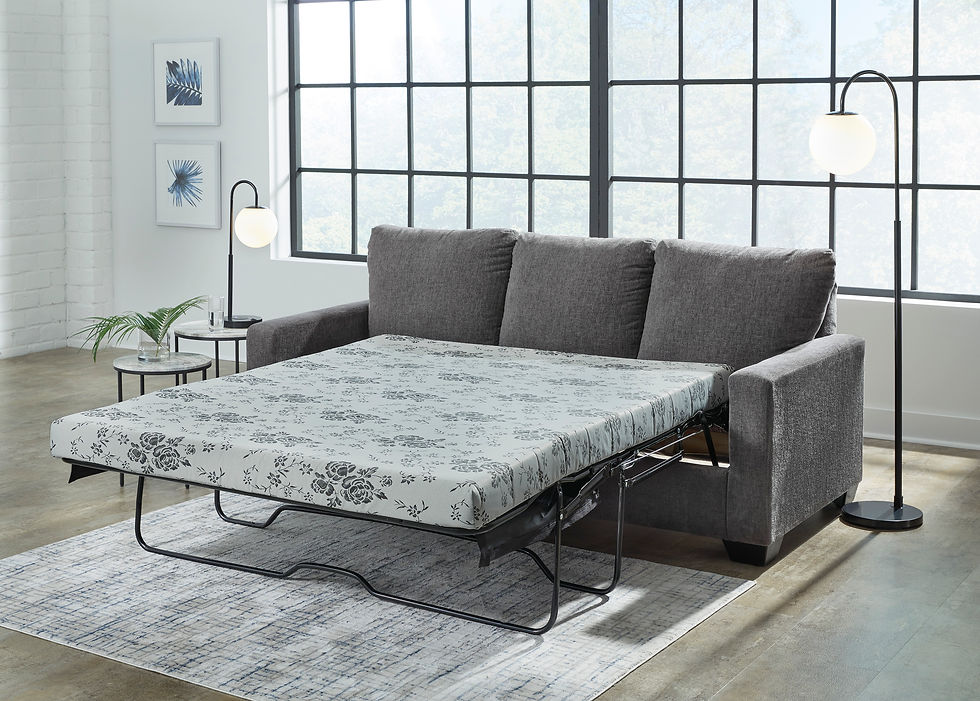 Thumbnail: Rannis Pewter Queen Sofa Sleeper
