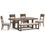 Thumbnail: Cabalynn Extension Table, 4 Dining Chairs, & Bench