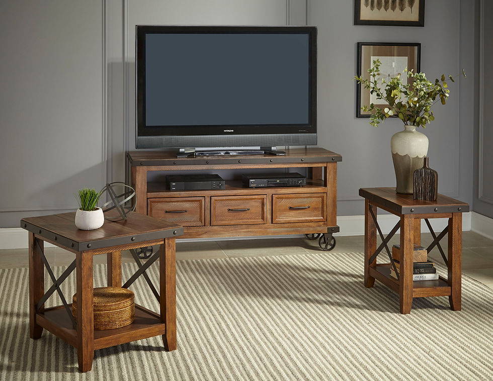 Thumbnail: Taos Canyon Brown Rustic TV Stand